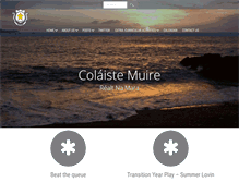 Tablet Screenshot of colaistemuire.net